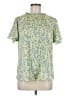 Cooper & Ella 100% Polyester Green Short Sleeve Blouse Size M - photo 1
