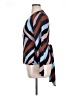 Halogen Stripes Brown Blue 3/4 Sleeve Blouse Size XL - photo 5