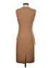 J. McLaughlin Solid Tan Casual Dress Size 4 - photo 2