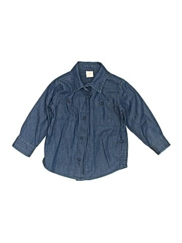 Gymboree Long Sleeve Button-Down Shirt (view 1)