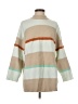 By Together Stripes Tan Pullover Sweater Size S - photo 1