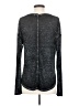 Threads 4 Thought Metallic Gray Black Long Sleeve T-Shirt Size S - photo 2