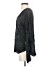Threads 4 Thought Metallic Gray Black Long Sleeve T-Shirt Size S - photo 5
