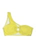 Unbranded Yellow Swimsuit Top Size M - photo 1
