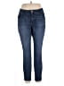 Jag Solid Blue Jeans Size 14 - photo 1