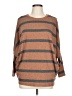 24/7 Maurices Stripes Brown Pullover Sweater Size L - photo 1