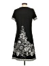 Forever Paisley Black Casual Dress Size S - photo 2