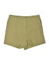 2b bebe Solid Green Khaki Shorts Size S - photo 1