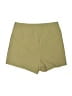 2b bebe Solid Green Khaki Shorts Size S - photo 2