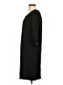 Studio M Solid Black Casual Dress Size S - photo 5