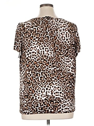 AB Studio Short Sleeve Blouse (view 2)