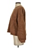 American Eagle Outfitters 100% Polyester Solid Brown Pullover Sweater Size S - photo 5