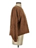 American Eagle Outfitters 100% Polyester Solid Brown Pullover Sweater Size S - photo 4