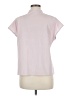 Shein 100% Polyester Floral Pink Short Sleeve Blouse Size 6 - photo 2