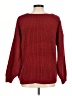 Unbranded 100% Polyester Red Pullover Sweater Size M - photo 2