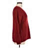 Unbranded 100% Polyester Red Pullover Sweater Size M - photo 4