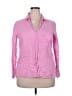 Zara Pink Long Sleeve Button-Down Shirt Size XXL - photo 1