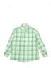 Crewcuts Checkered-gingham Green Long Sleeve Button-Down Shirt Size 4 - 5 - photo 1