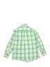 Crewcuts Checkered-gingham Green Long Sleeve Button-Down Shirt Size 4 - 5 - photo 2