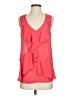 Daisy Fuentes 100% Polyester Pink Sleeveless Blouse Size S - photo 1