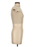 Zara Tan Short Sleeve Turtleneck Size S - photo 4