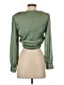 Zara Green 3/4 Sleeve Blouse Size XS - photo 2