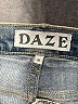 Daze Hearts Blue Jeans Size 26 waist - photo 4