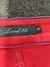 Level 99 Hearts Red Burgundy Jeans Size 28 waist - photo 4