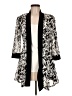 R&M Richards Ivory Black Kimono Size 6 - photo 1