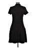Scoop Solid Black Casual Dress Size M - photo 2