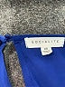 Socialite 100% Polyester Blue Sleeveless Blouse Size XS - photo 7