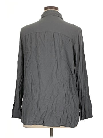 Melrose and Market Long Sleeve Button-Down Shirt (view 2)
