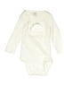 Carter's Ivory Long Sleeve Onesie 3-6 MO / 6 MO - photo 1