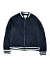 The Children's Place Solid Blue Track Jacket Size 16 - photo 1
