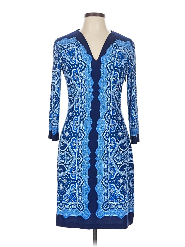 Pre-owned Joseph Ribkoff Cocktail Dress In Blue