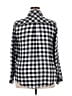 Torrid Checkered-gingham Black Long Sleeve Button-Down Shirt Size 2X Plus (2) - photo 2