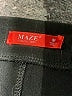 Maze Solid Black Track Pants Size M - photo 7