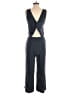 Ann Taylor LOFT Outlet Solid Gray Blue Jumpsuit Size XS - photo 2