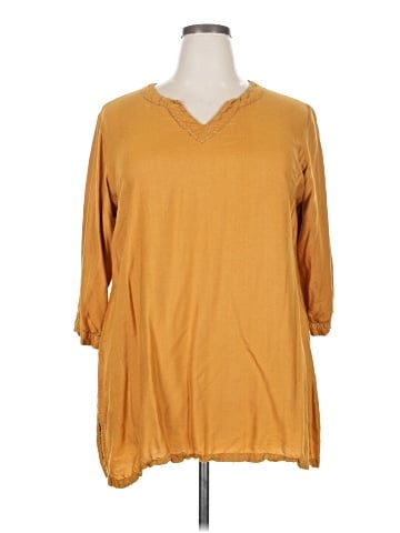 Fabindia 3/4 Sleeve Top (view 1)