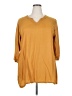 Fabindia Gold 3/4 Sleeve Top Size XXL - photo 1