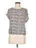 Primark 100% Viscose White Short Sleeve Top Size 8 - photo 1