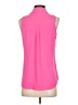 Express Pink Sleeveless Button-Down Shirt Size XS - photo 2