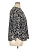 MICHAEL Michael Kors Black 3/4 Sleeve Blouse Size XL - photo 4