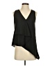 H&M 100% Polyester Black Sleeveless Blouse Size 4 - photo 1