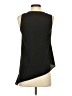 H&M 100% Polyester Black Sleeveless Blouse Size 4 - photo 2