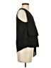H&M 100% Polyester Black Sleeveless Blouse Size 4 - photo 4