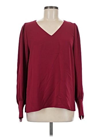 Lafayette 148 New York Long Sleeve Blouse (view 1)