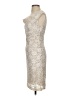 Connected Apparel Tweed Ivory Cocktail Dress Size 4 (petite) - photo 5
