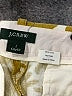 J.Crew 100% Linen Print Yellow White Board Shorts Size 2 - photo 3