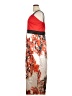 Unbranded Print Orange Casual Dress Size XL (estimated) - photo 5